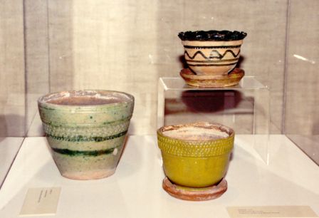 Three Rupchan Pots on Display